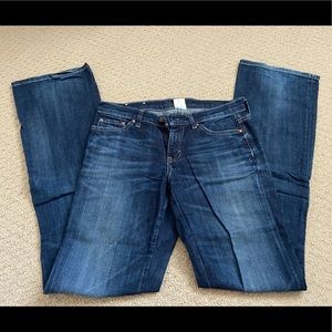 Banana Republic boyfriend-style boot cut jeans